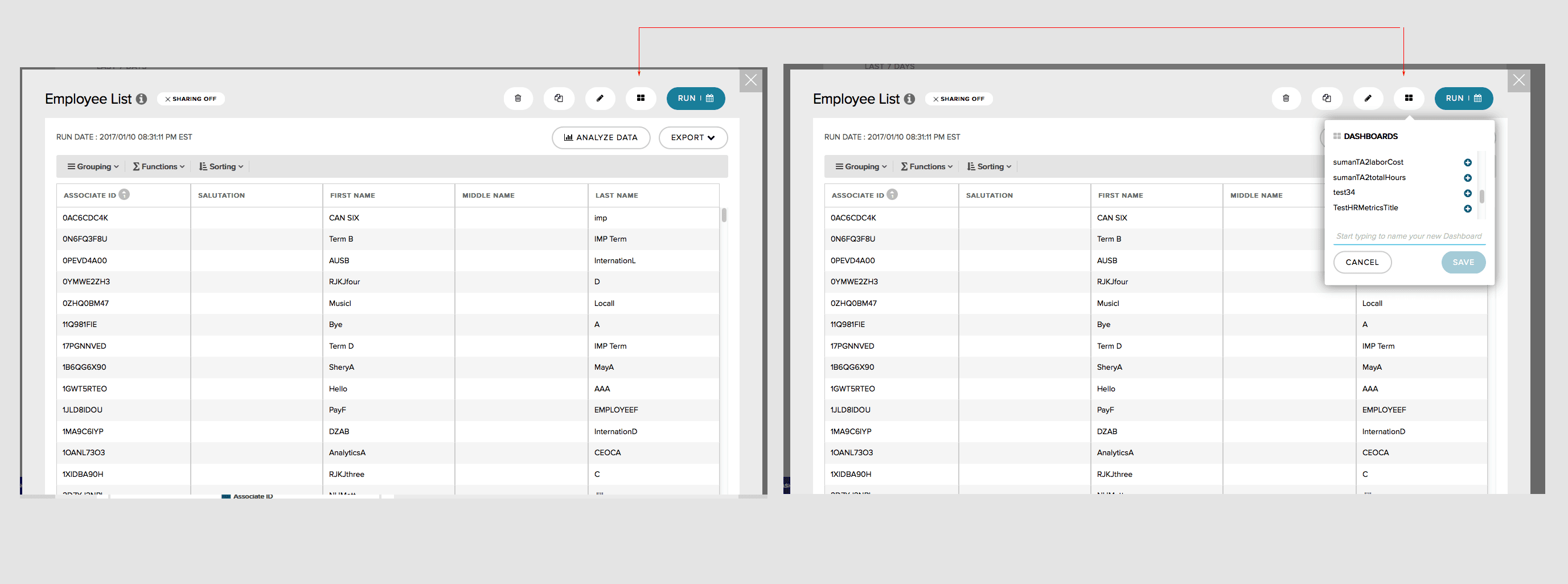 Save embedded insight