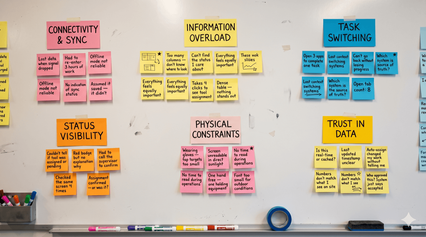 Affinity mapping