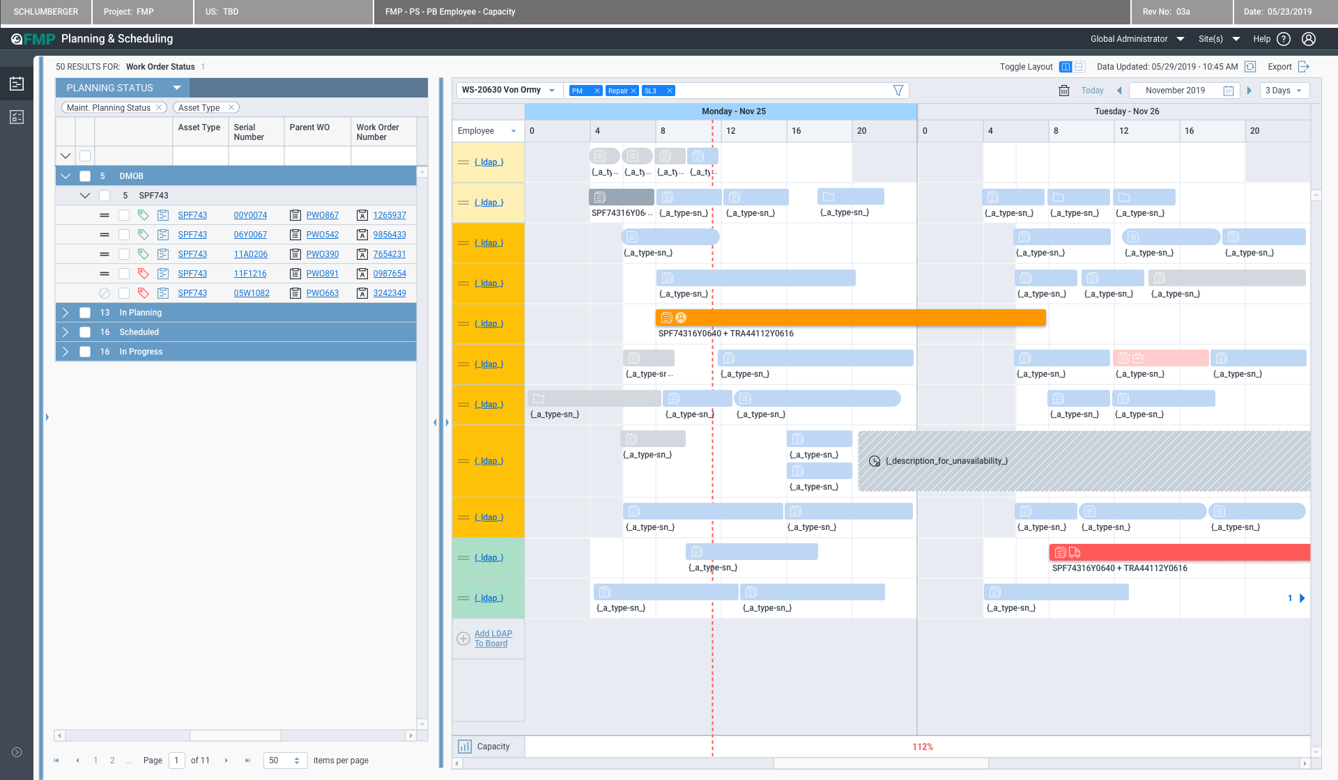 Planning & Scheduling
