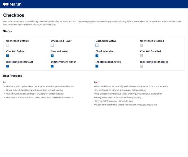 Checkbox