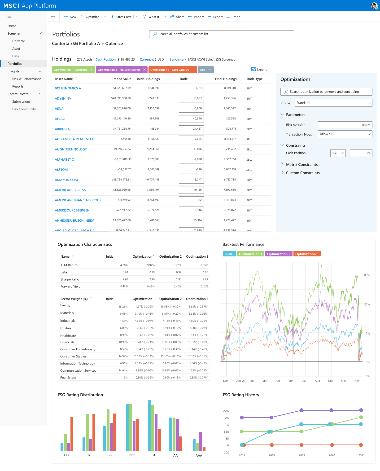 Portfolio Optimization